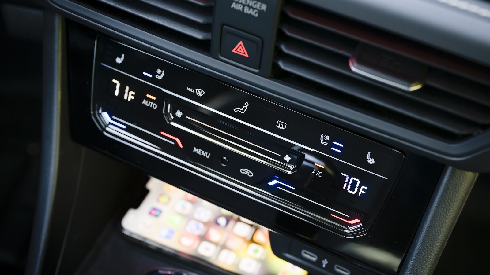 Volkswagen capacitive control